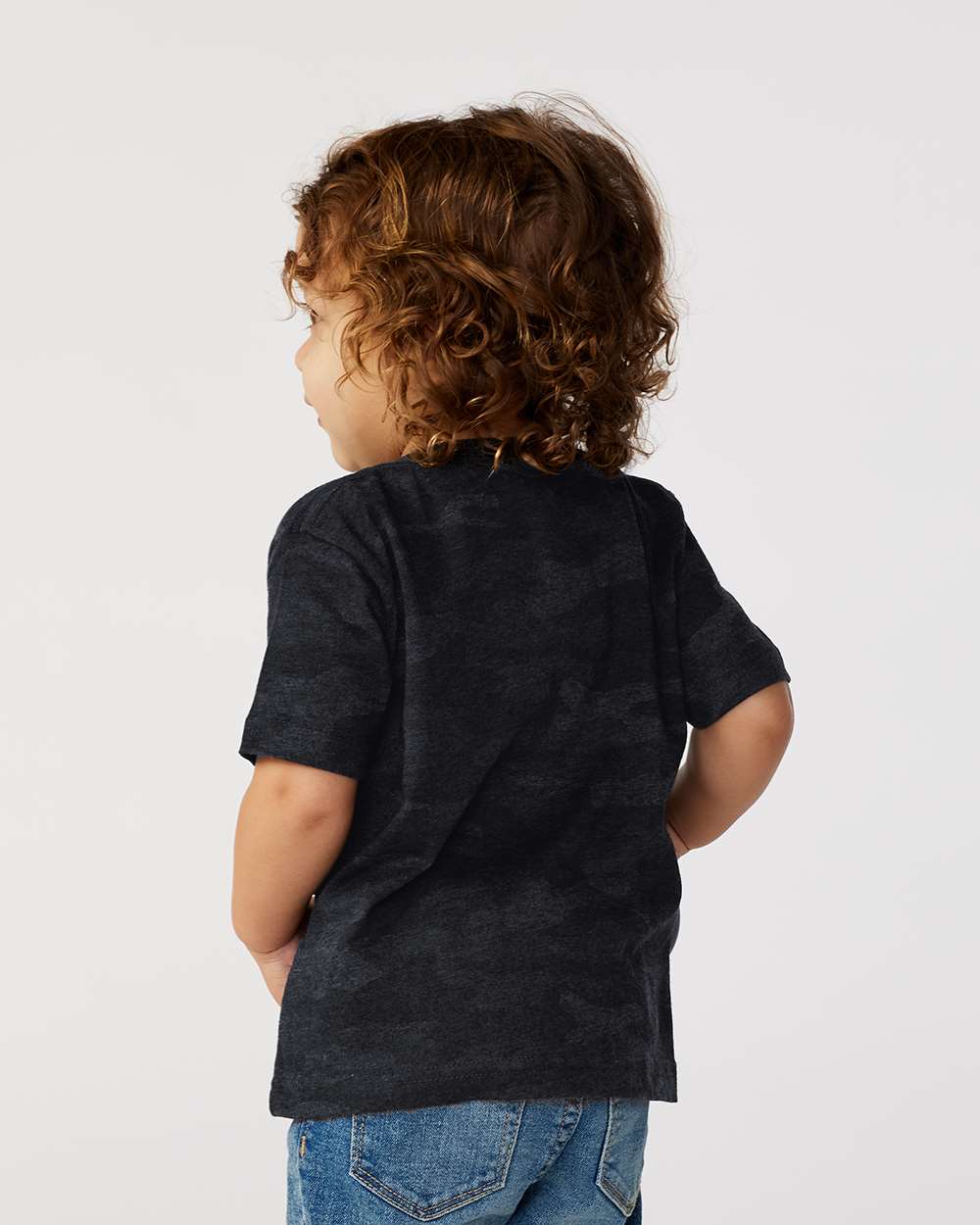 Infant Fine Jersey Tee - OnModelBack - B32138982 - Storm Camo