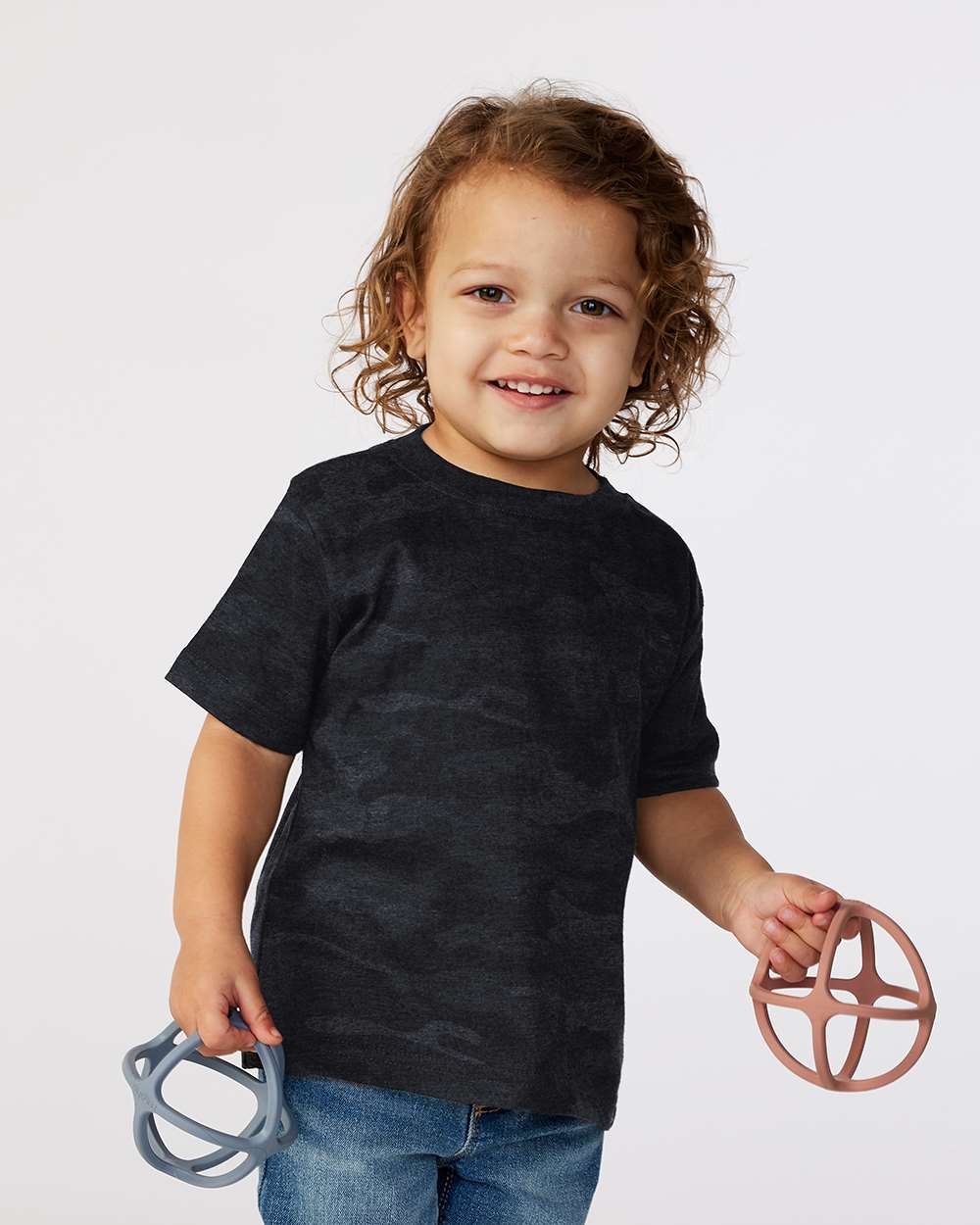 Infant Fine Jersey Tee - OnModelFront - B32138982 - Storm Camo