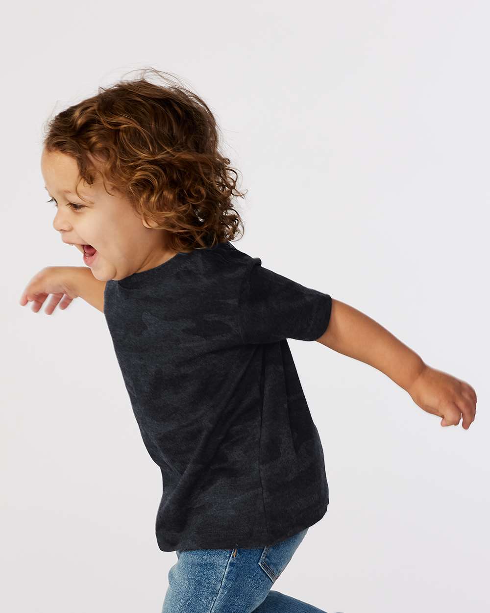 Infant Fine Jersey Tee - OnModelSide - B32138982 - Storm Camo