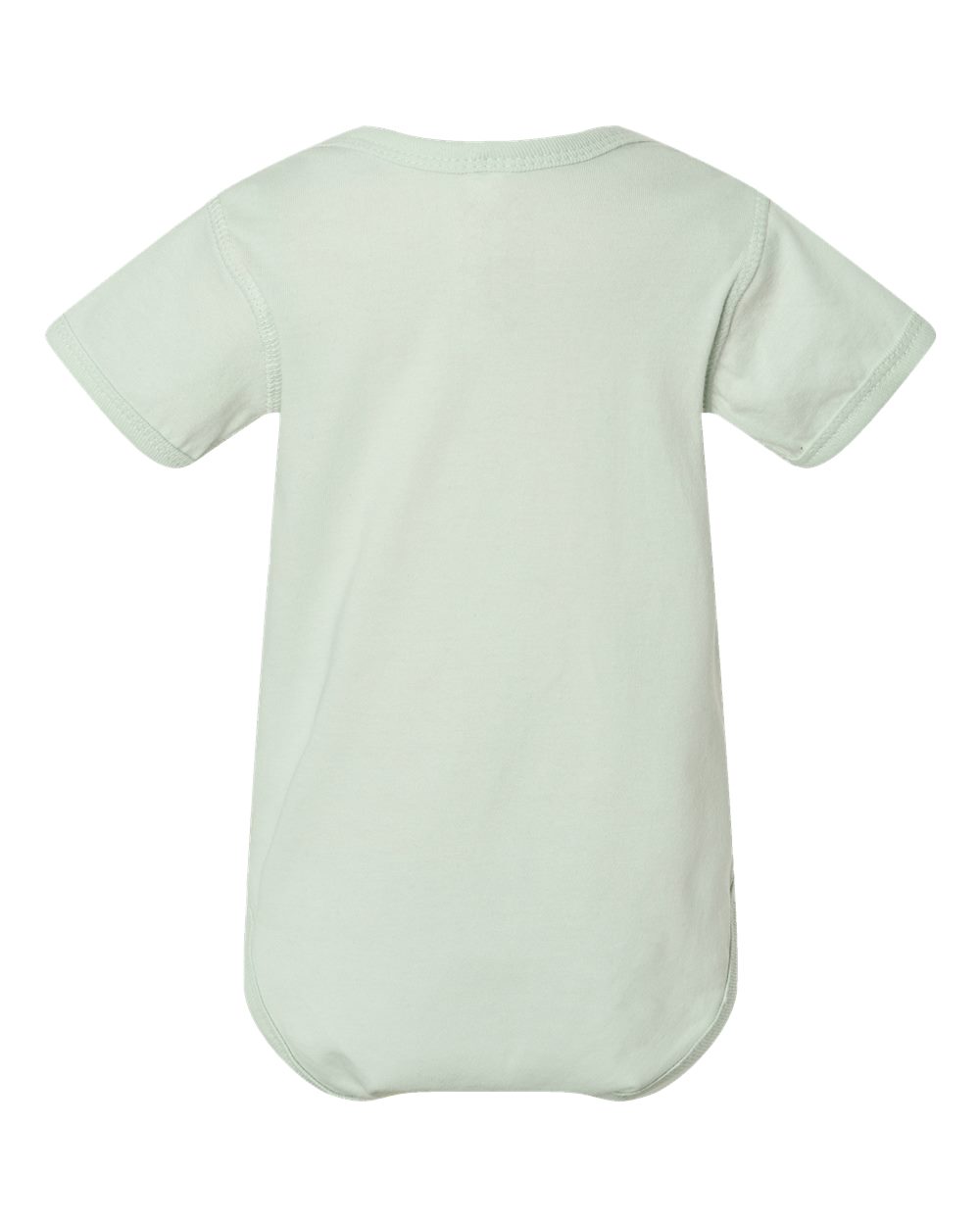 Infant Fine Jersey Bodysuit - Back - B33438141 - Honeydew