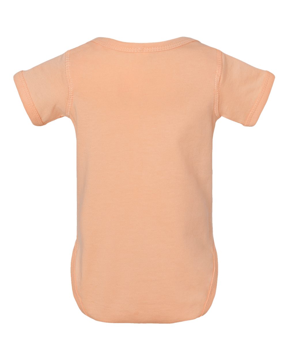Infant Fine Jersey Bodysuit - Back - B33438151 - Peachy