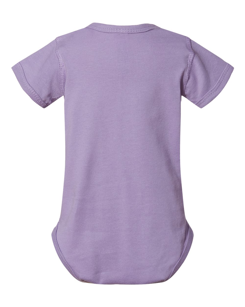 Infant Fine Jersey Bodysuit - Back - B33438211 - Lavender