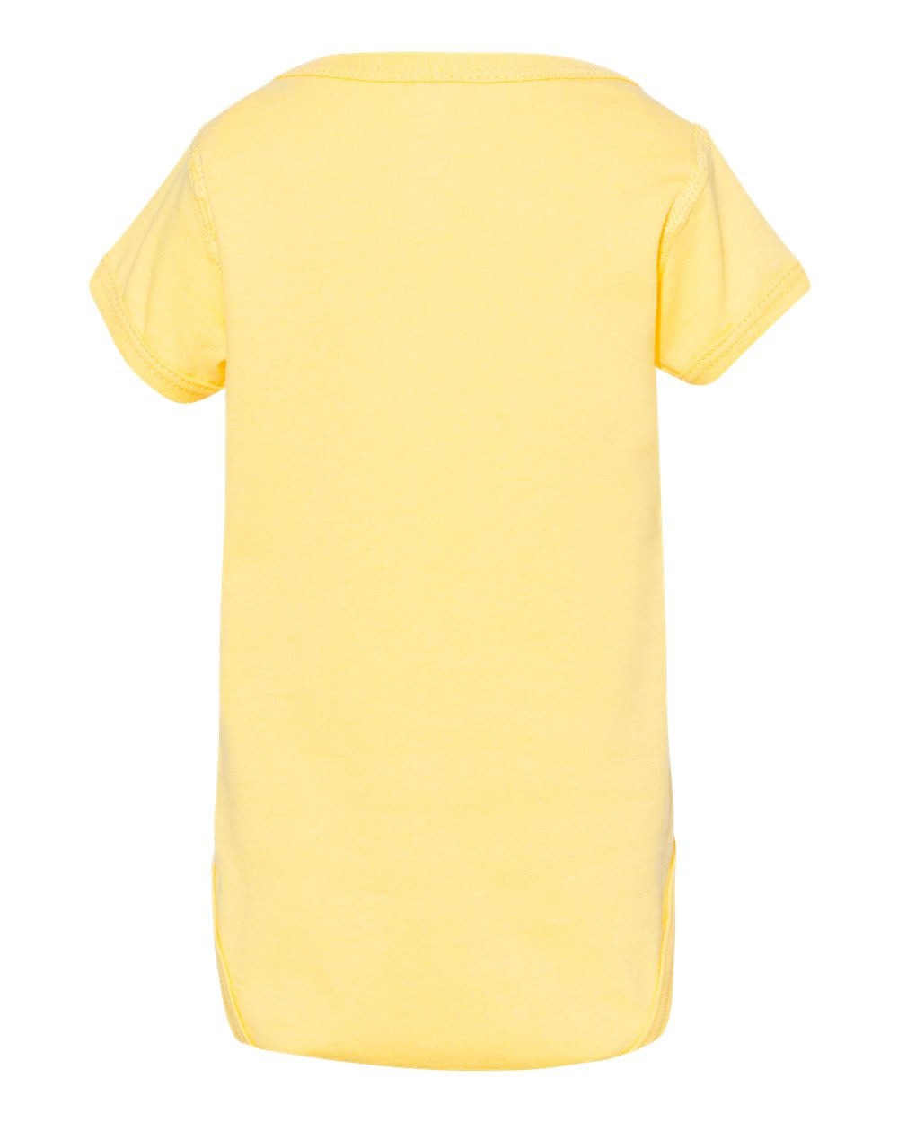 Infant Fine Jersey Bodysuit - Back - B33438431 - Butter