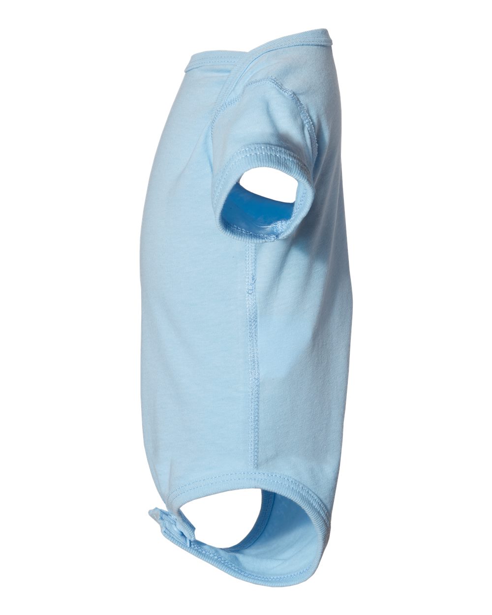 Infant Fine Jersey Bodysuit - DirectSide - B33438251 - Light Blue