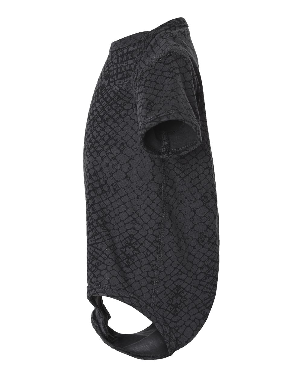 Infant Fine Jersey Bodysuit - DirectSide - B33438561 - Black Reptile