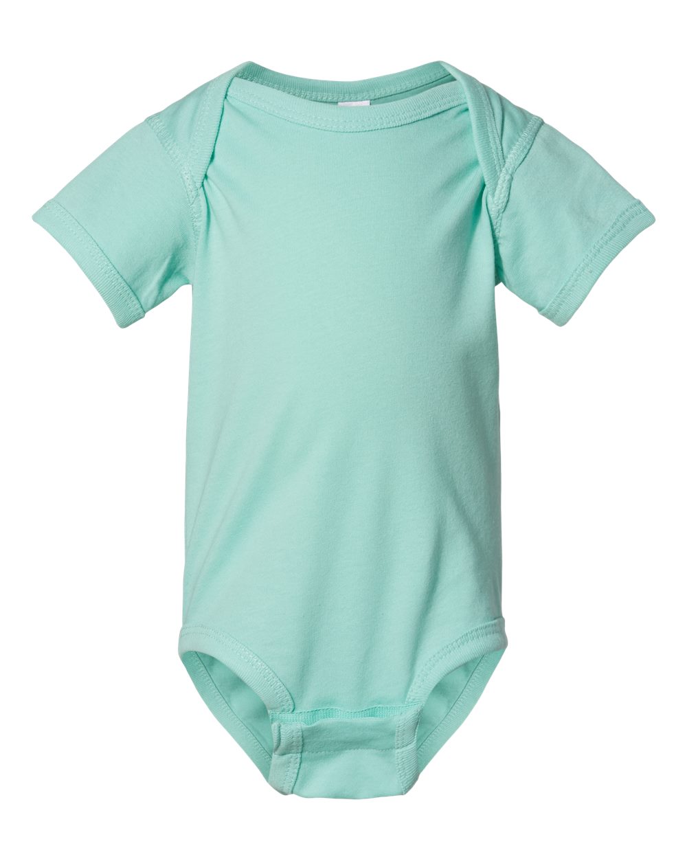 Infant Fine Jersey Bodysuit - Front - B33438381 - Chill
