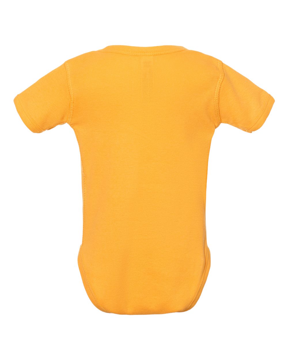 Infant Baby Rib Bodysuit - Back - B30238121 - Gold