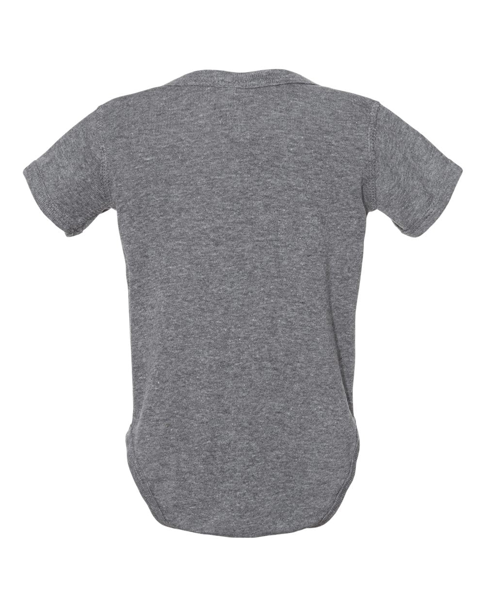 Infant Baby Rib Bodysuit - Back - B30238131 - Granite Heather