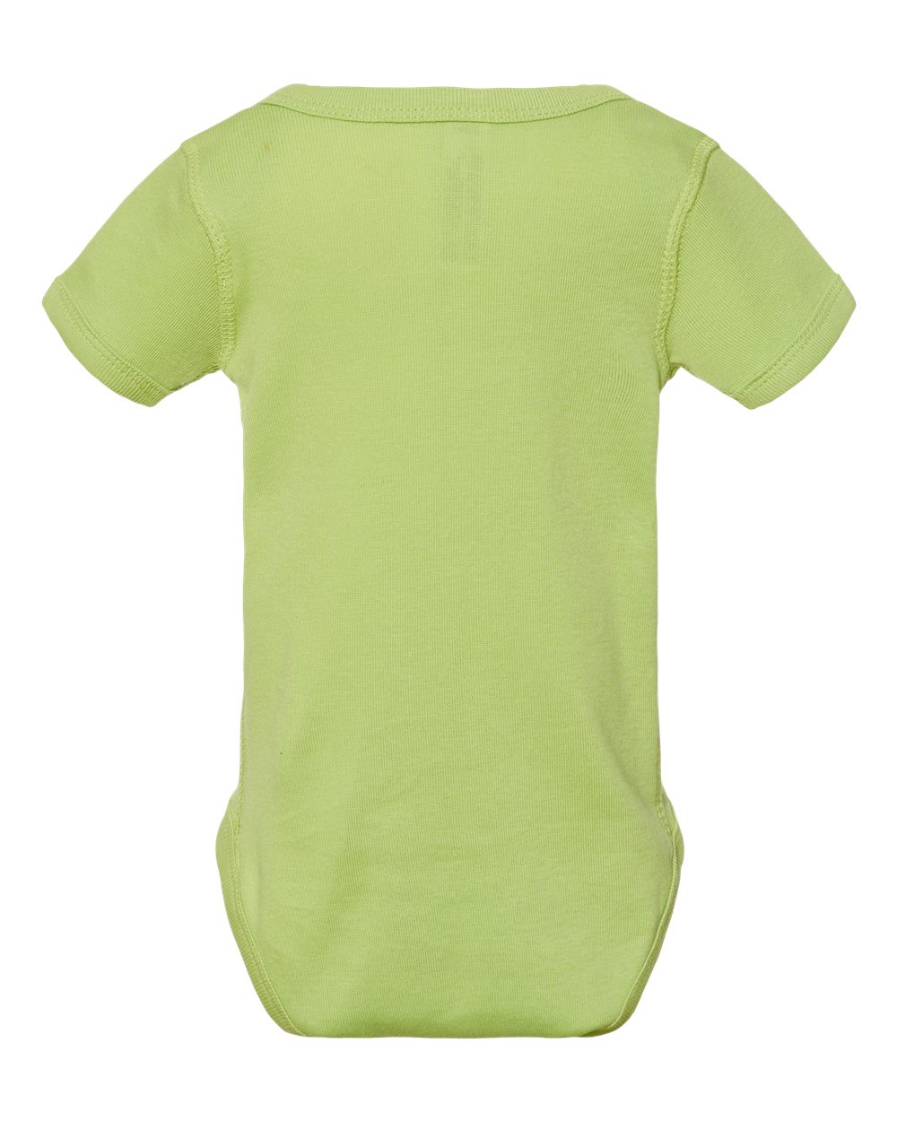 Infant Baby Rib Bodysuit - Back - B30238171 - Key Lime