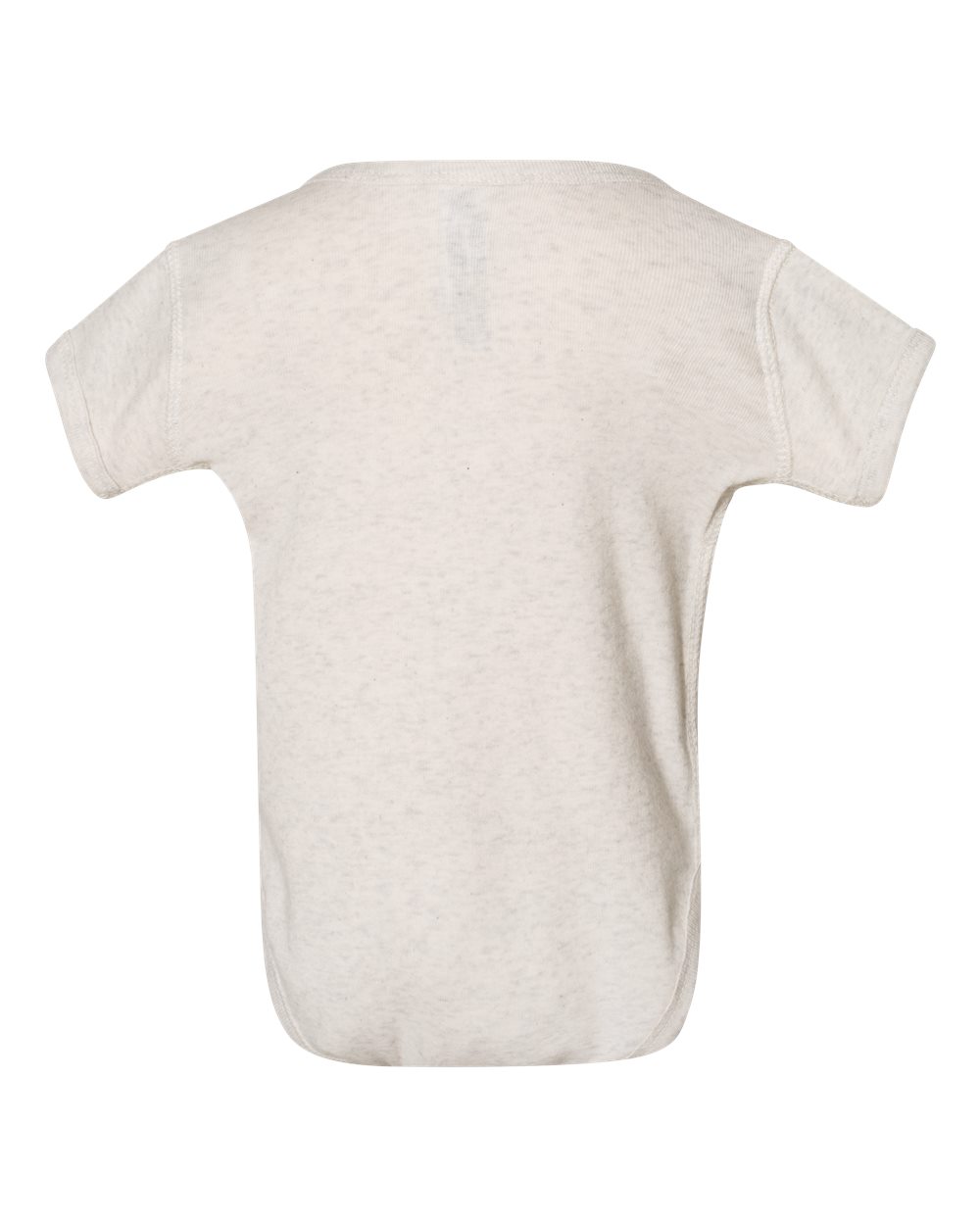Infant Baby Rib Bodysuit - Back - B30238231 - Natural Heather