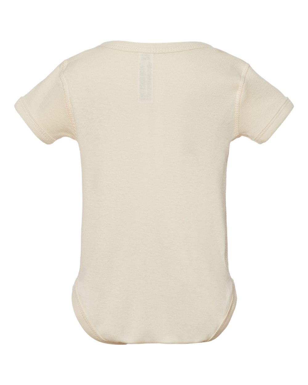 Infant Baby Rib Bodysuit - Back - B30238241 - Natural