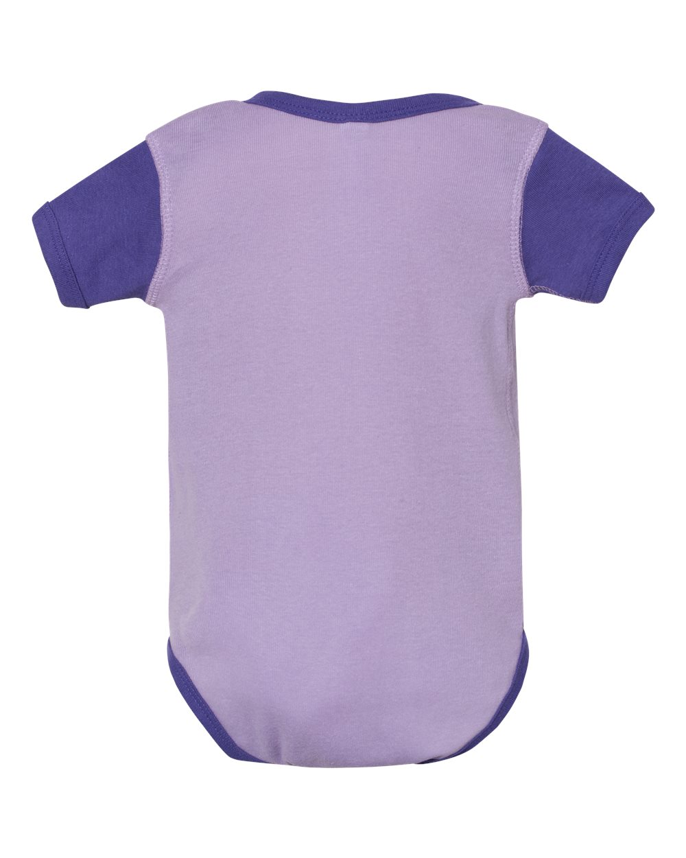 Infant Baby Rib Bodysuit - Back - B30238461 - Lavender/ Purple