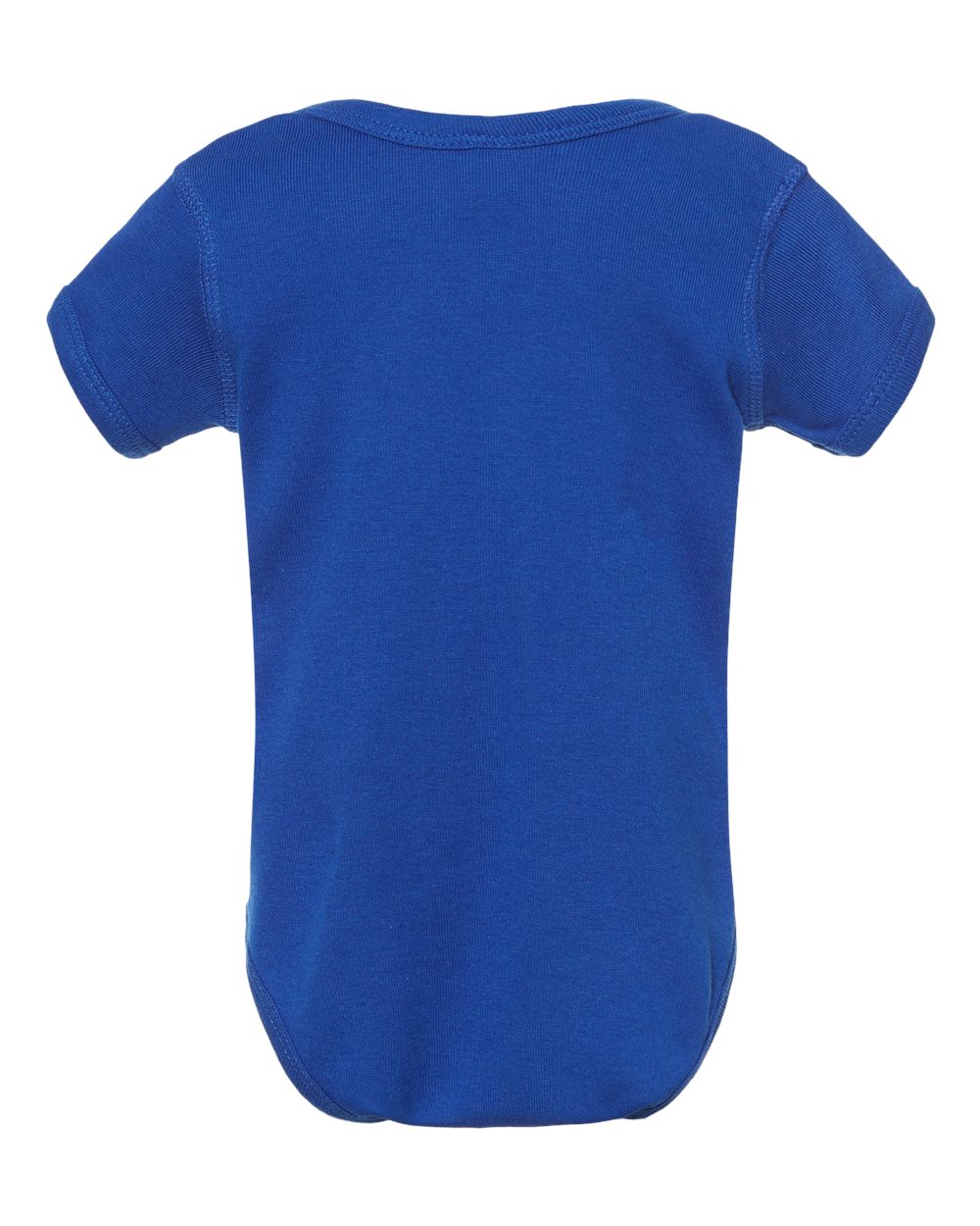 Infant Baby Rib Bodysuit - Back - B30238751 - Royal