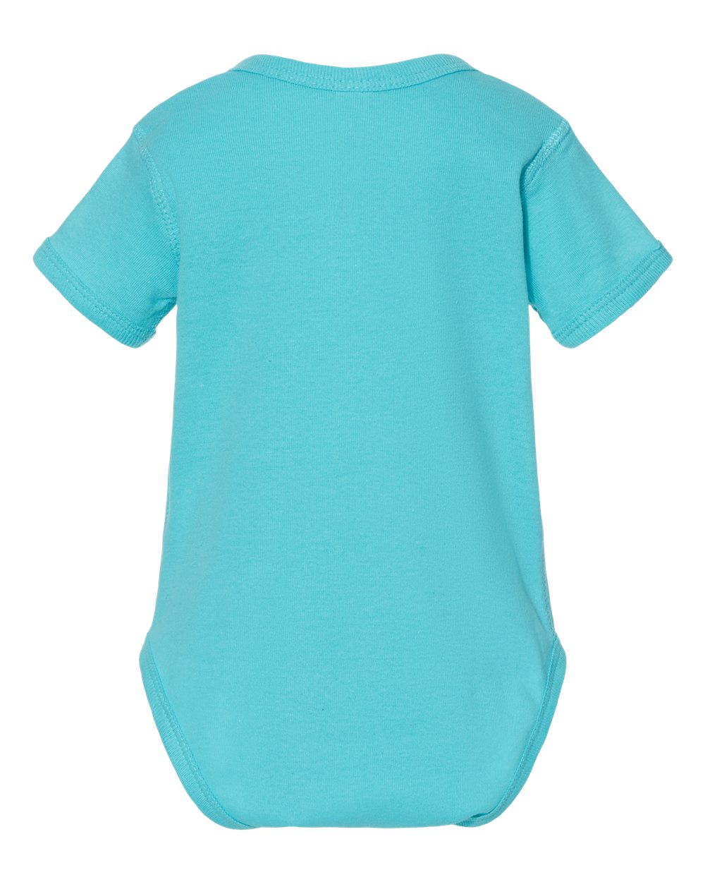 Infant Baby Rib Bodysuit - Back - B30238971 - Caribbean