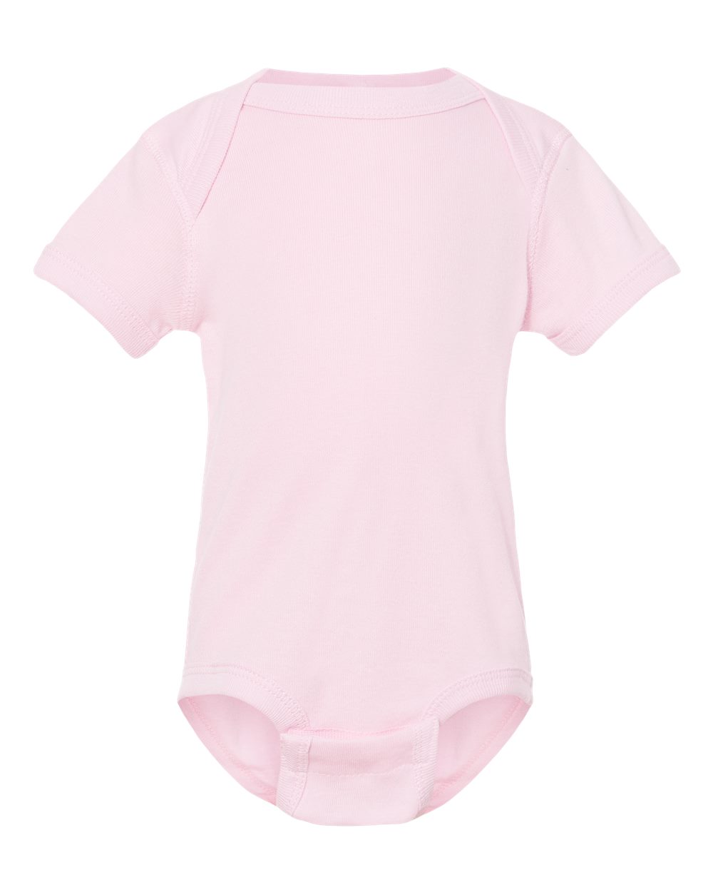 Infant Baby Rib Bodysuit - Front - B30238271 - Ballerina