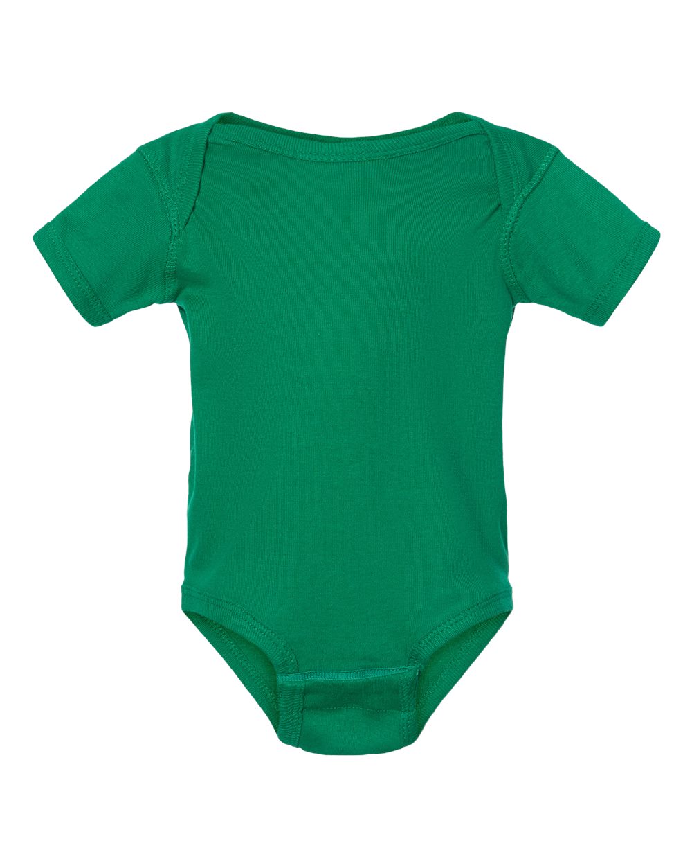 Infant Baby Rib Bodysuit - Front - B30238601 - Kelly
