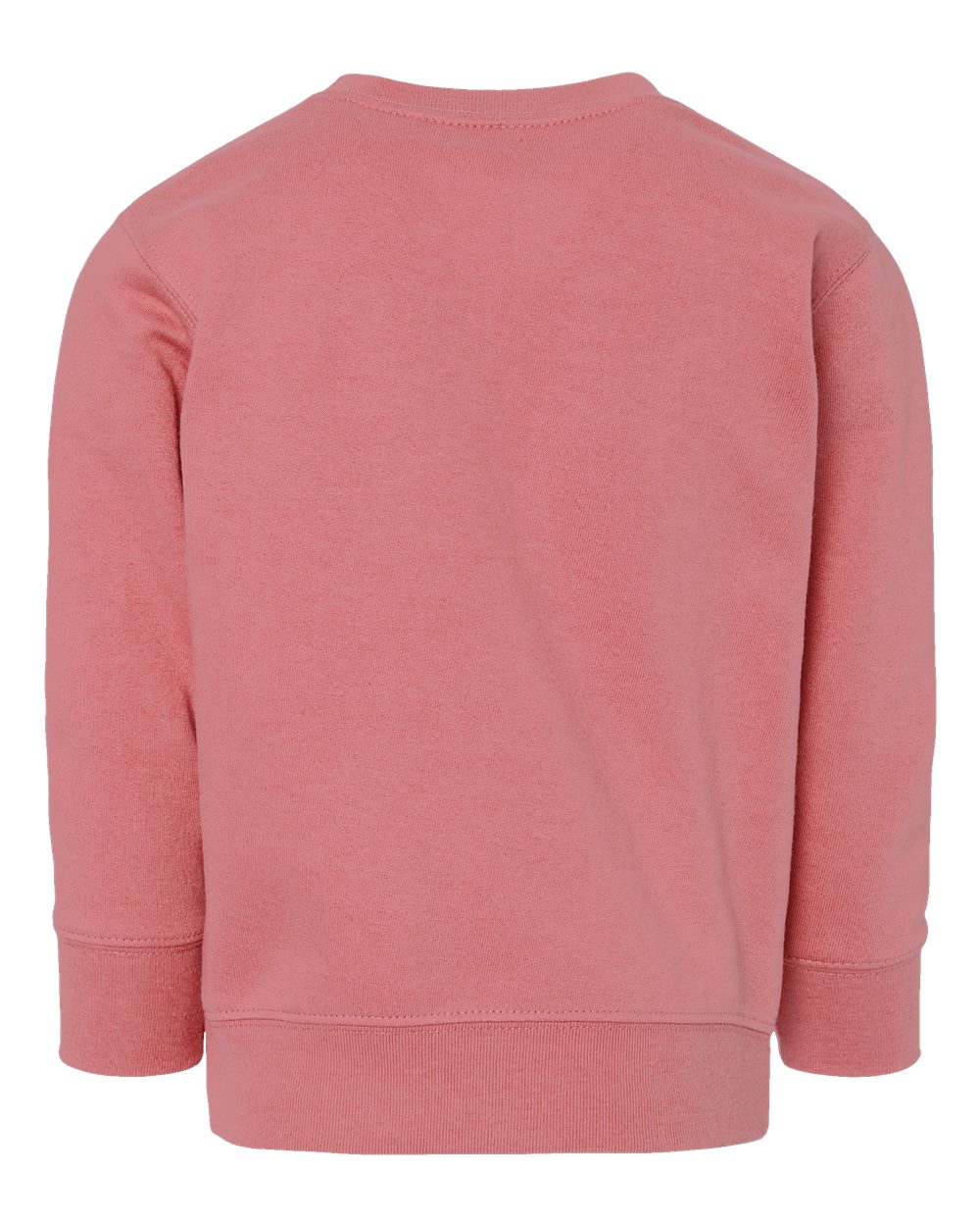 Toddler Fleece Crewneck Sweatshirt - Back - B32938273 - Mauvelous