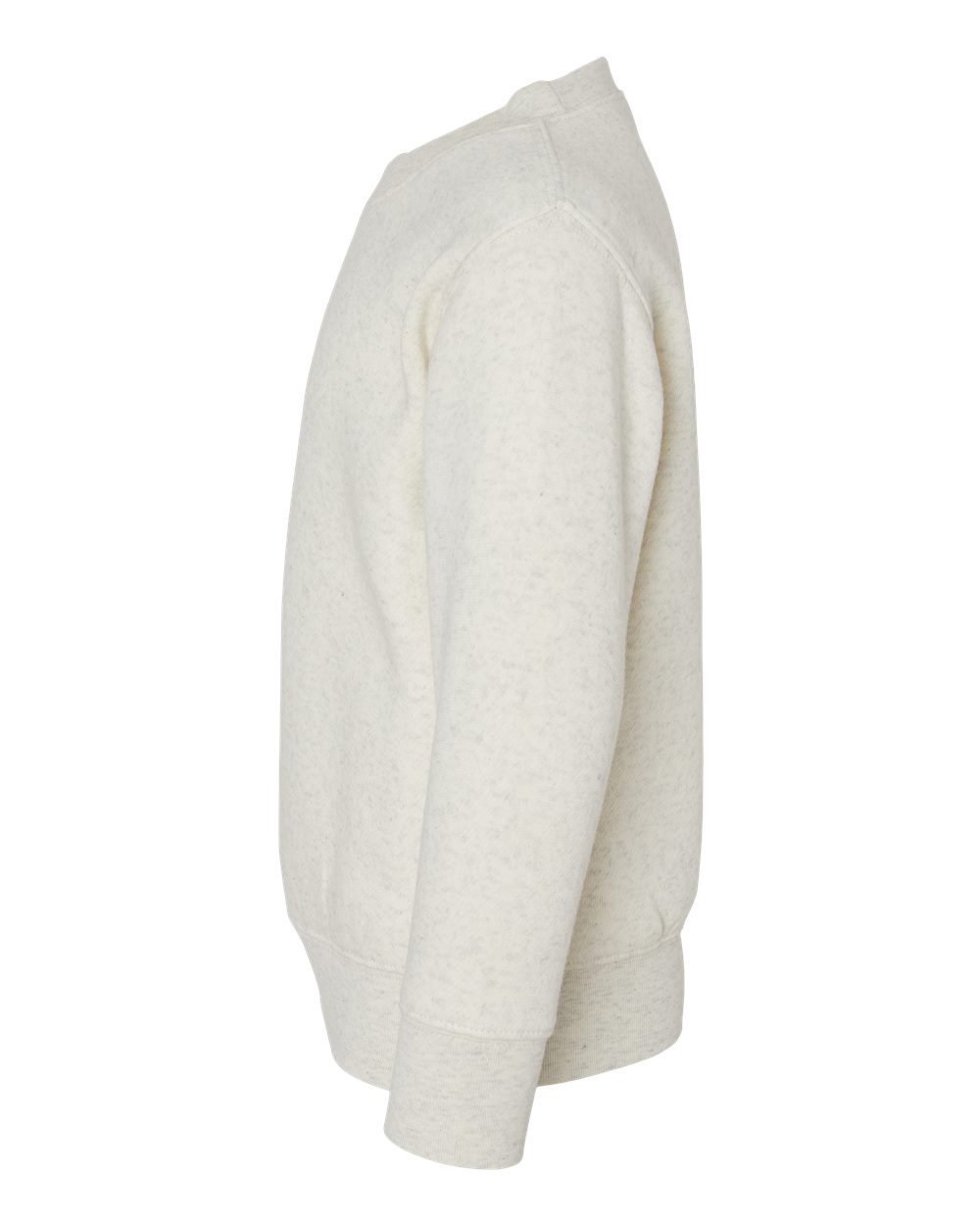 Toddler Fleece Crewneck Sweatshirt - DirectSide - B32938243 - Natural Heather