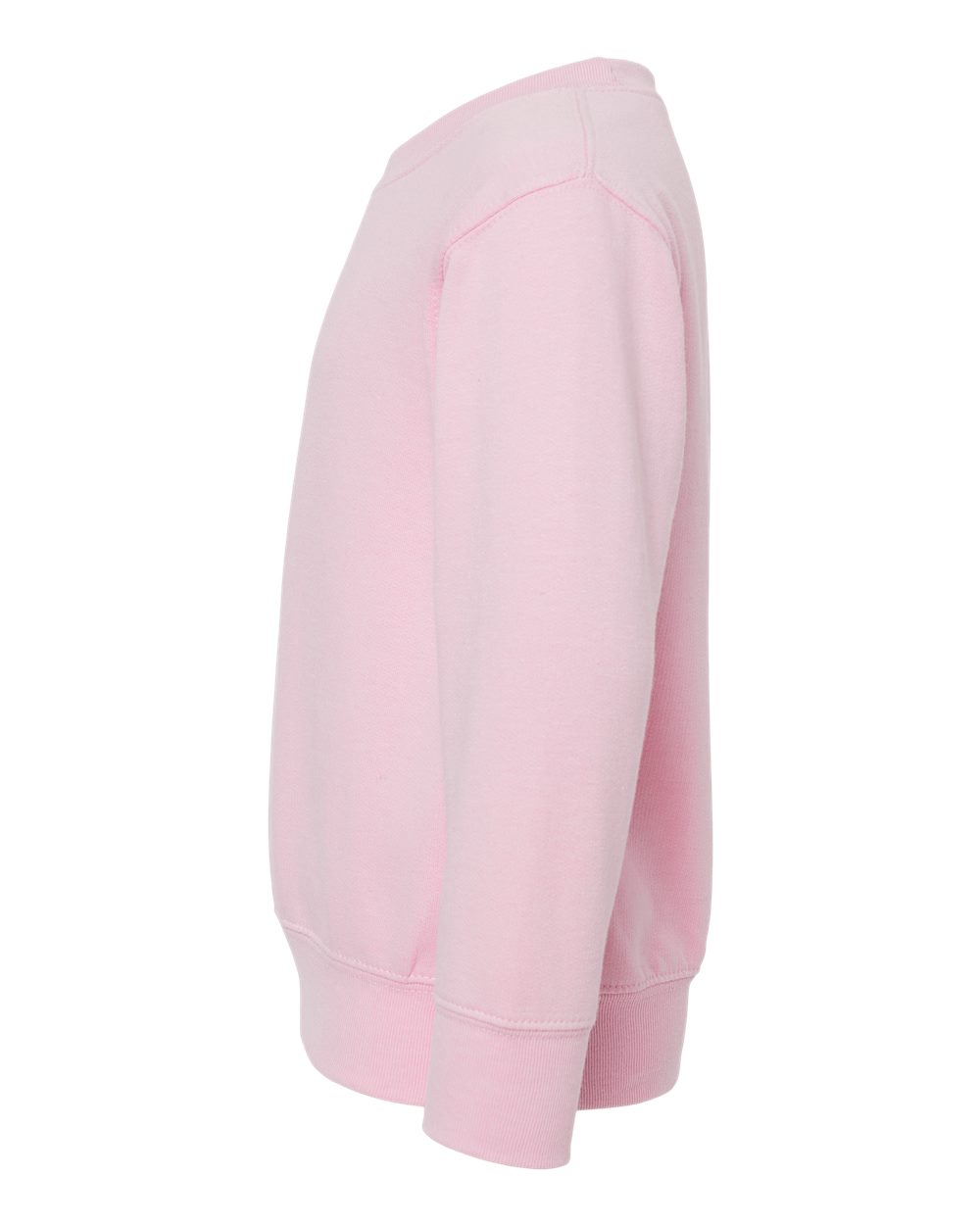 Toddler Fleece Crewneck Sweatshirt - DirectSide - B32938303 - Pink