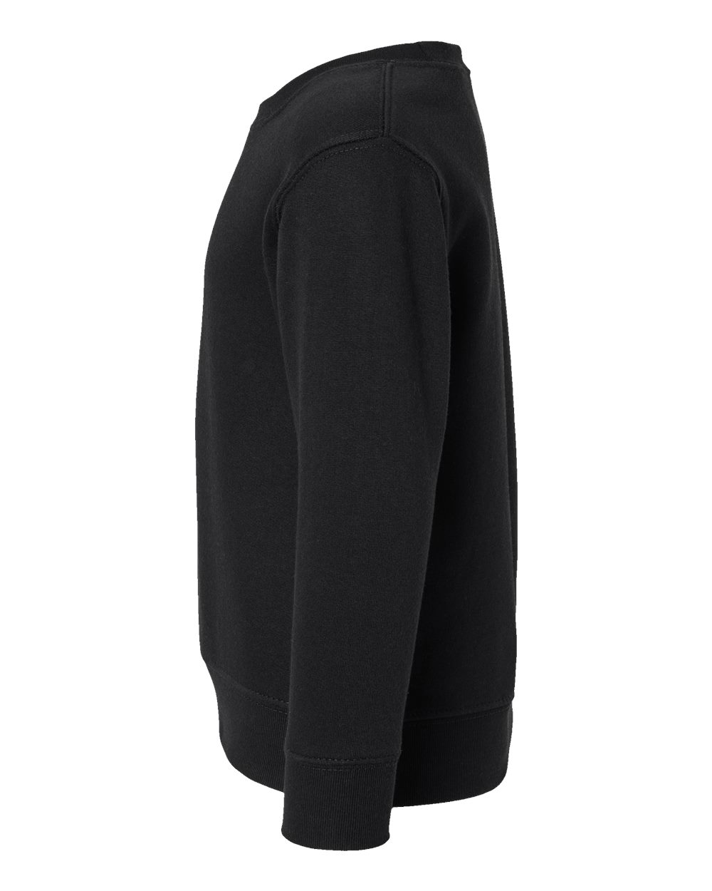 Toddler Fleece Crewneck Sweatshirt - DirectSide - B32938503 - Black