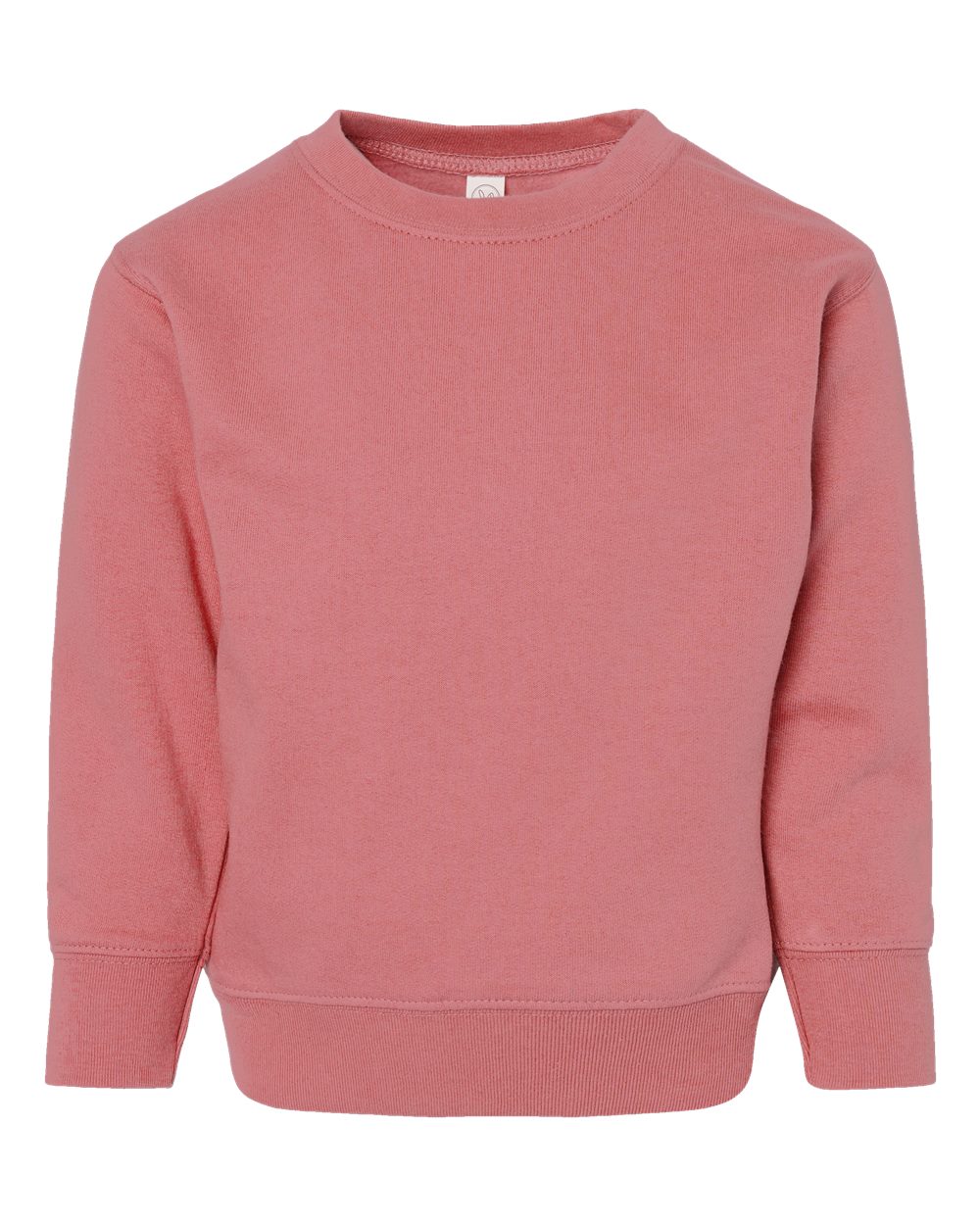 Toddler Fleece Crewneck Sweatshirt - Front - B32938273 - Mauvelous