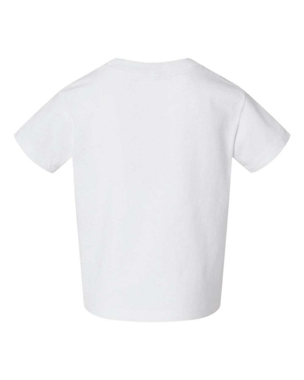 Toddler Cotton Jersey Tee - Back - B35638003 - White