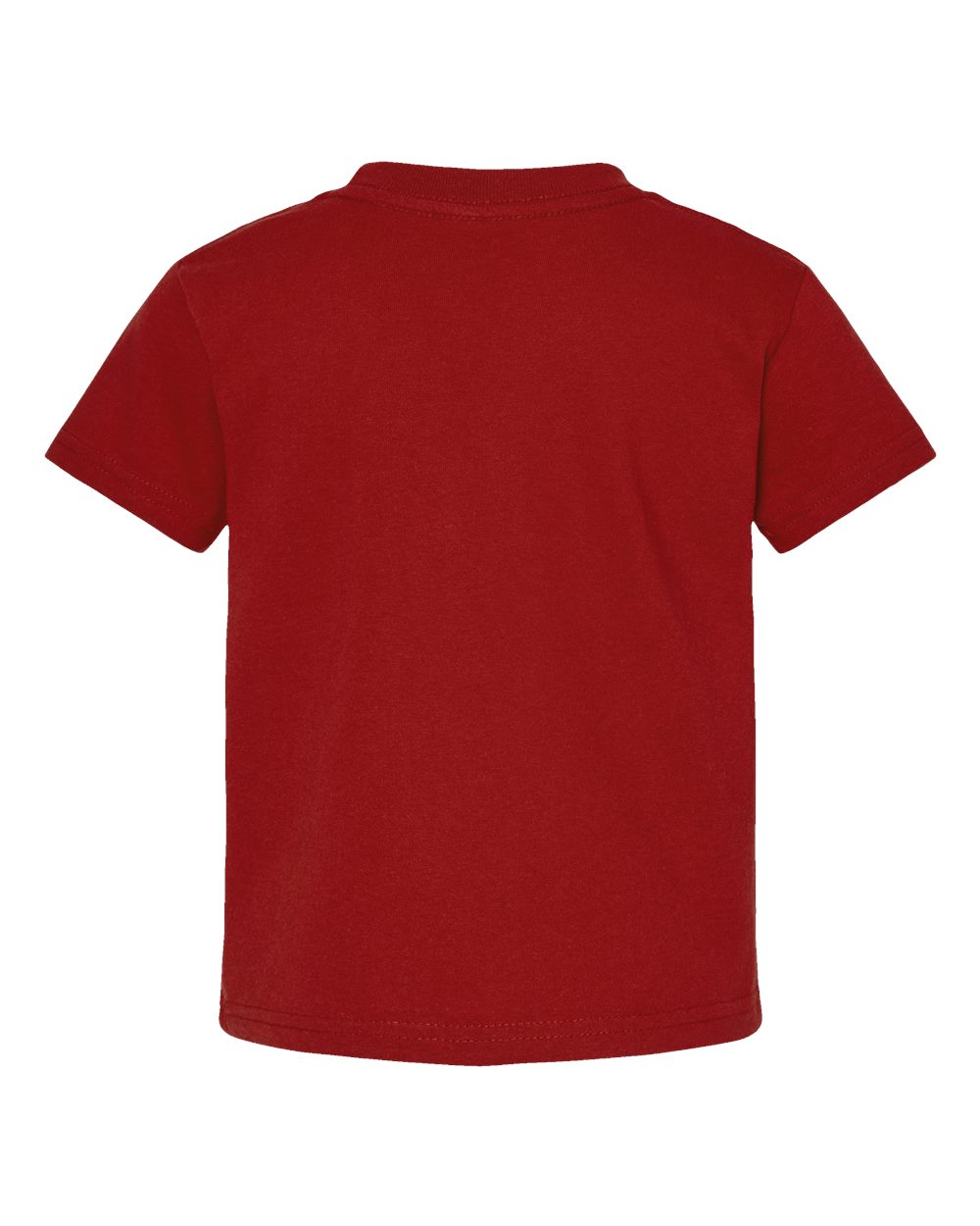 Toddler Cotton Jersey Tee - Back - B35638063 - Garnet