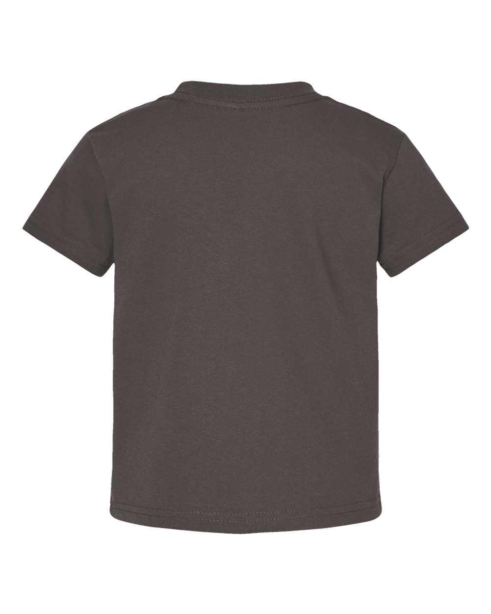 Toddler Cotton Jersey Tee - Back - B35638093 - Charcoal