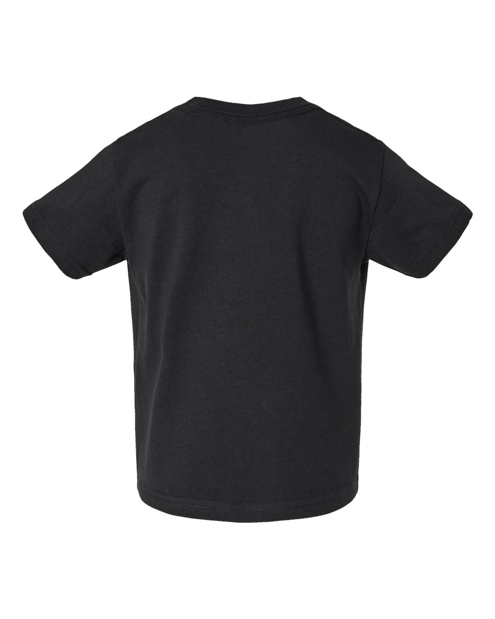 Toddler Cotton Jersey Tee - Back - B35638503 - Black
