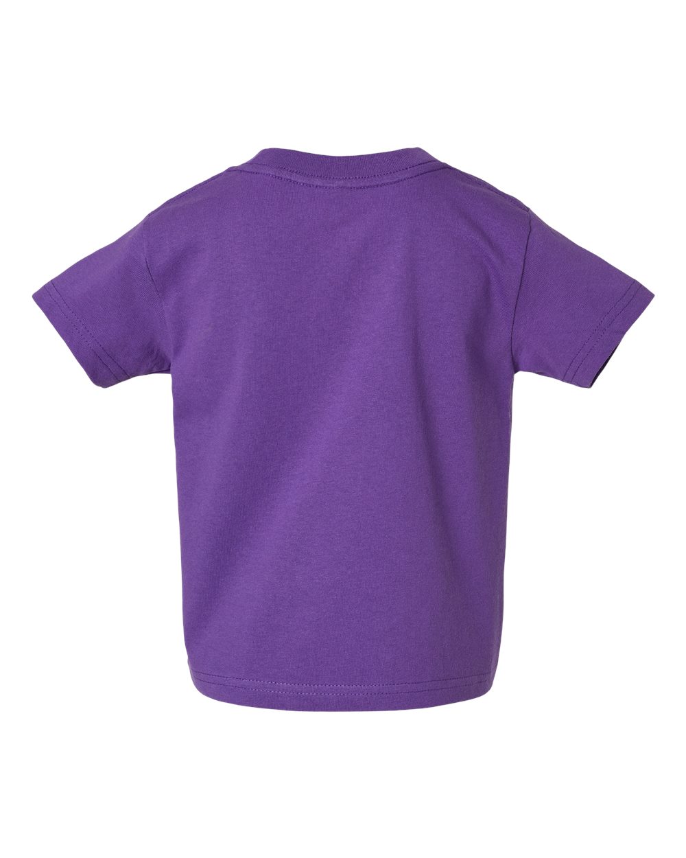 Toddler Cotton Jersey Tee - Back - B35638673 - Purple