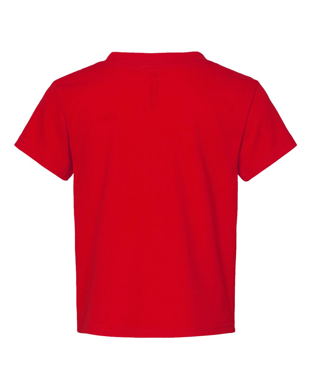 Toddler Cotton Jersey Tee - Back - B35638703 - Red