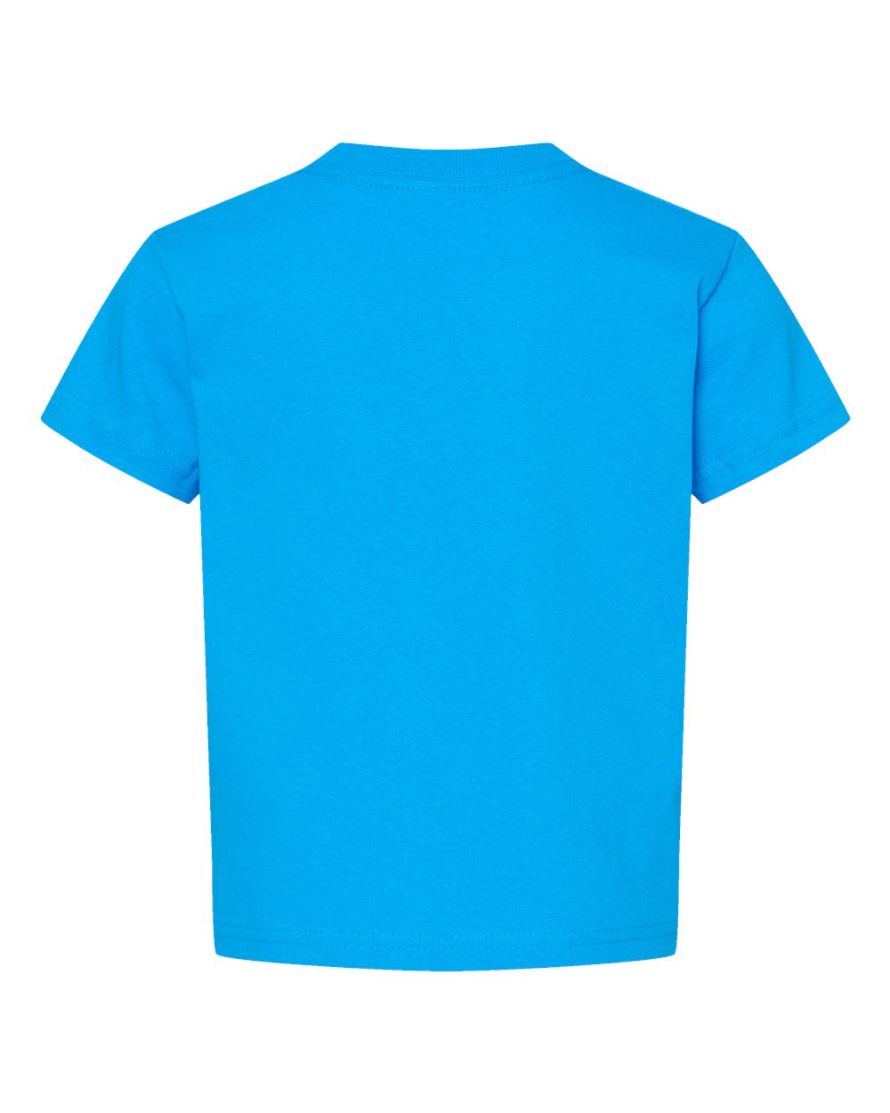 Toddler Cotton Jersey Tee - Back - B35638783 - Turquoise