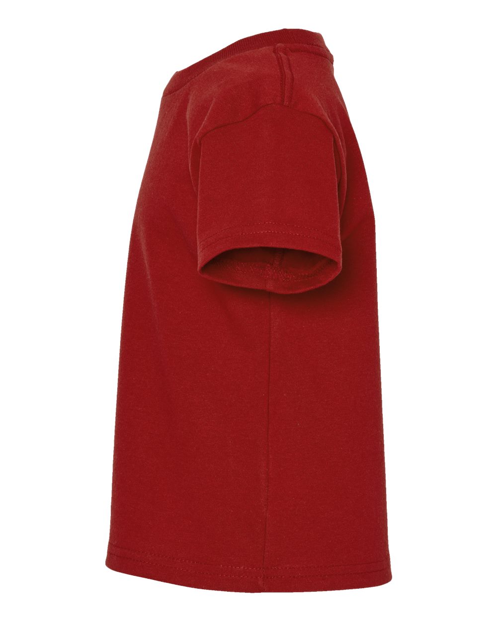 Toddler Cotton Jersey Tee - DirectSide - B35638063 - Garnet