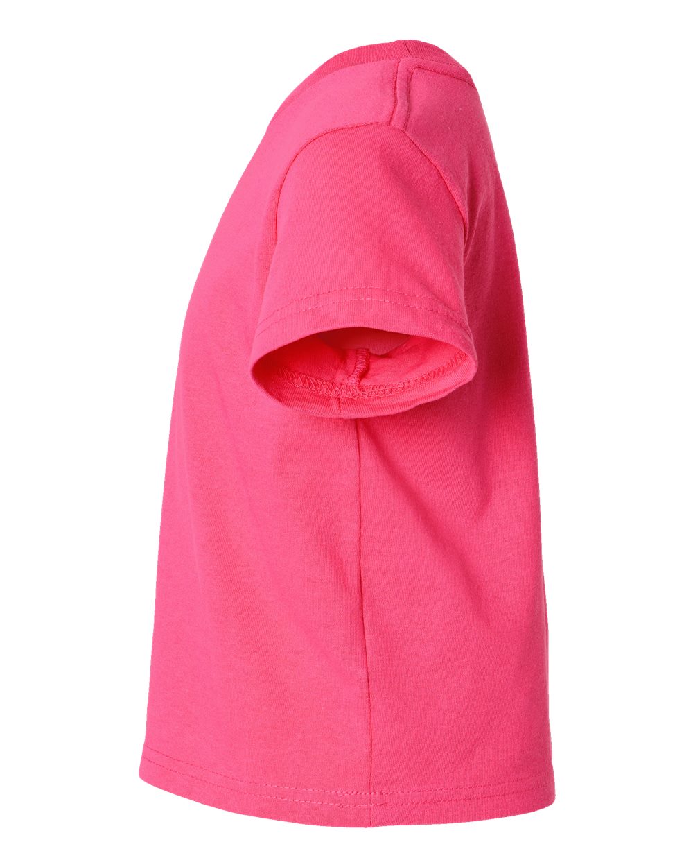 Toddler Cotton Jersey Tee - DirectSide - B35638563 - Hot Pink
