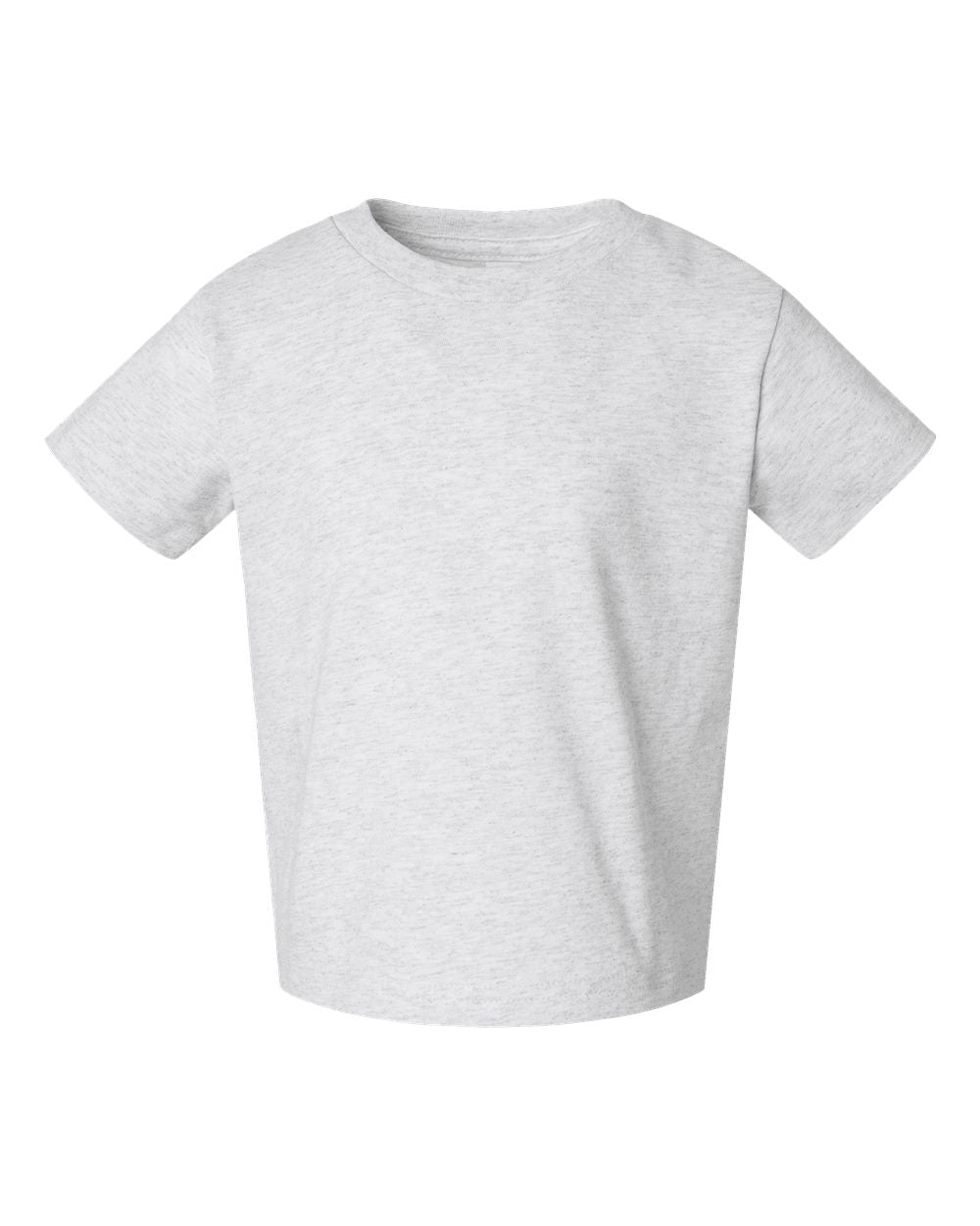 Toddler Cotton Jersey Tee - Front - B35638023 - Ash
