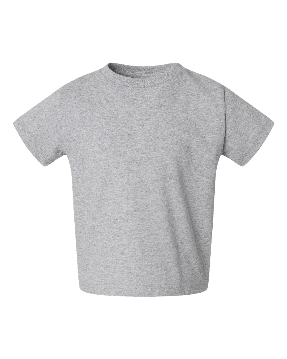 Toddler Cotton Jersey Tee - Front - B35638583 - Heather