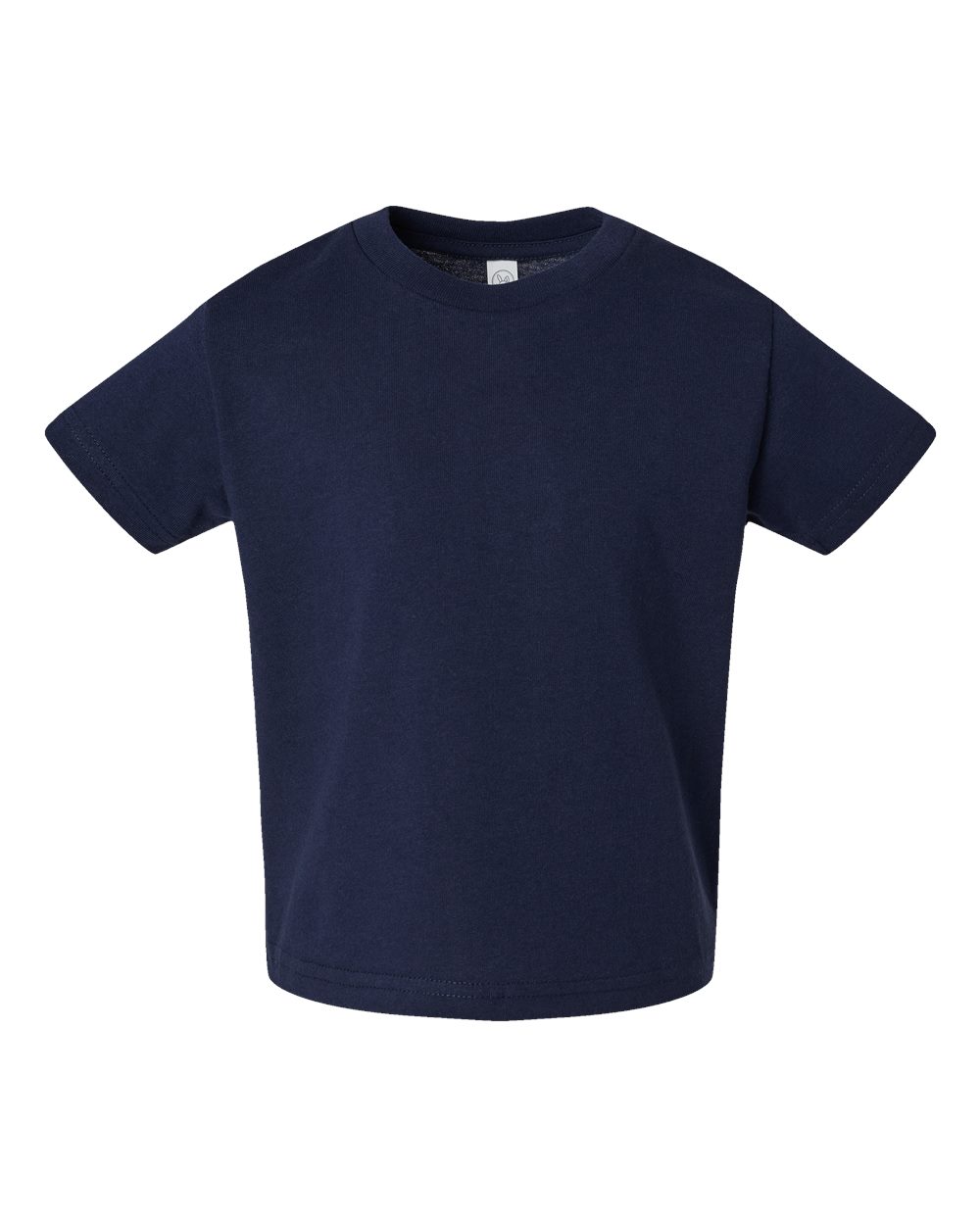 Toddler Cotton Jersey Tee - Front - B35638653 - Navy