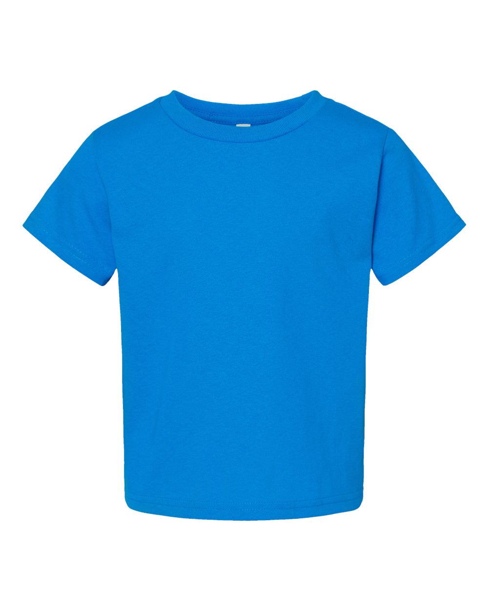 Toddler Cotton Jersey Tee - Front - B35638993 - Cobalt