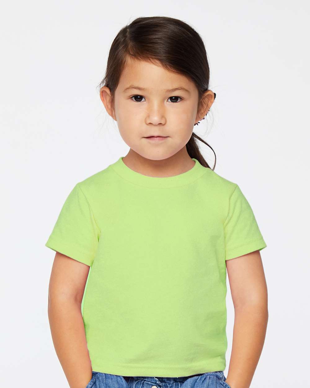 Toddler Cotton Jersey Tee - OnModelFront - B35638173 - Key Lime