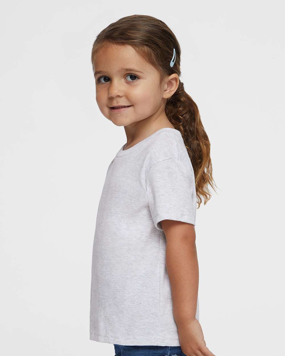 Toddler Cotton Jersey Tee - OnModelSide - B35638023 - Ash
