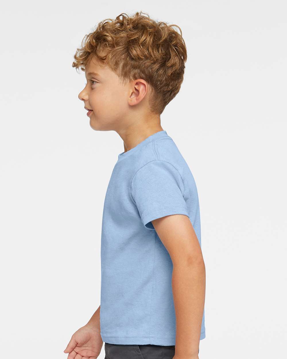 Toddler Cotton Jersey Tee - OnModelSide - B35638253 - Light Blue