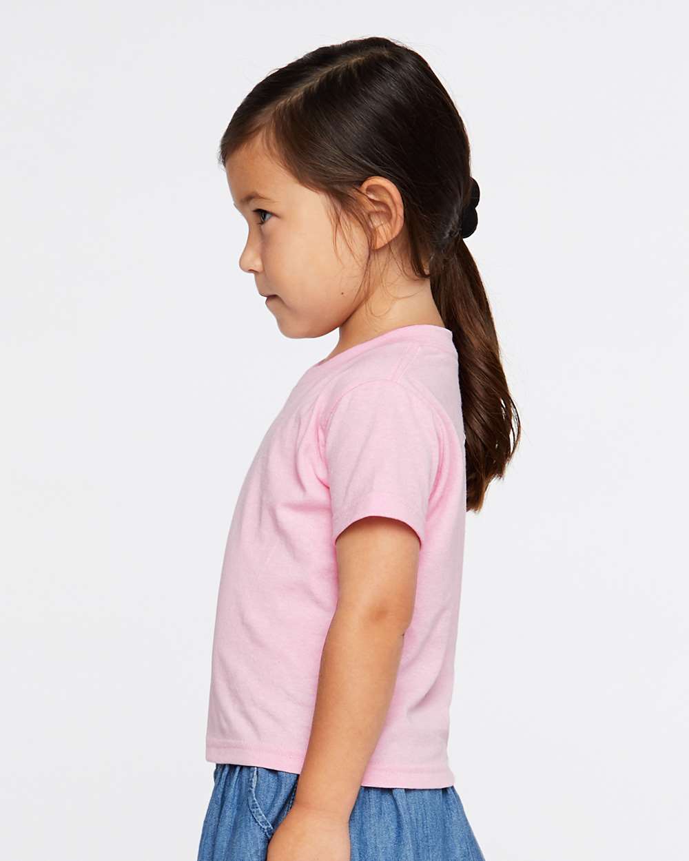 Toddler Cotton Jersey Tee - OnModelSide - B35638303 - Pink