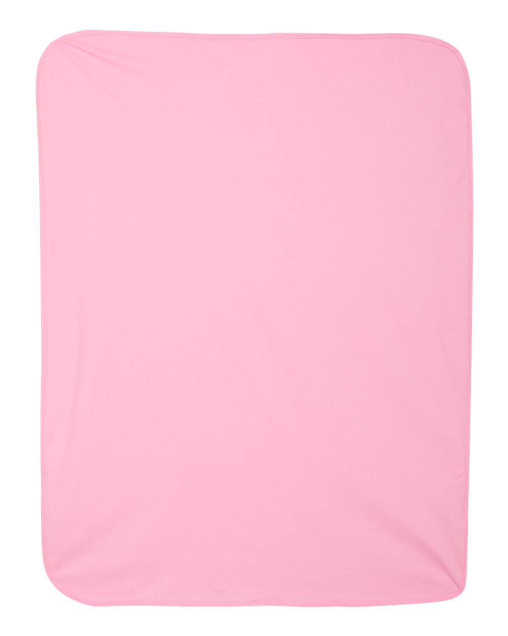 Premium Jersey Infant Blanket - Front - B37238300 - Pink
