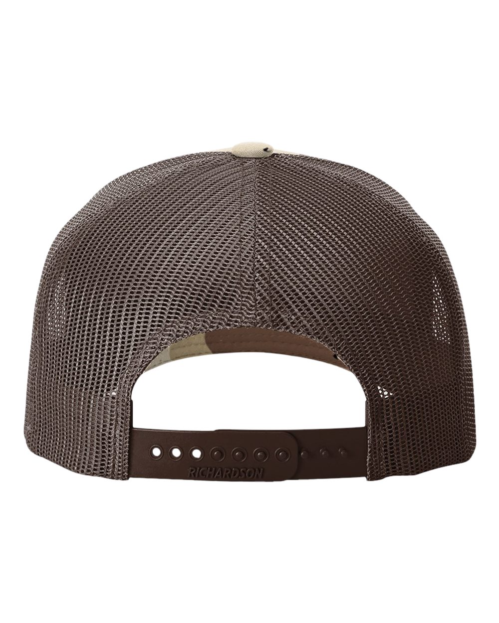 Five-Panel Printed Trucker Cap - Back - B26795110 - Desert Camo/ Brown