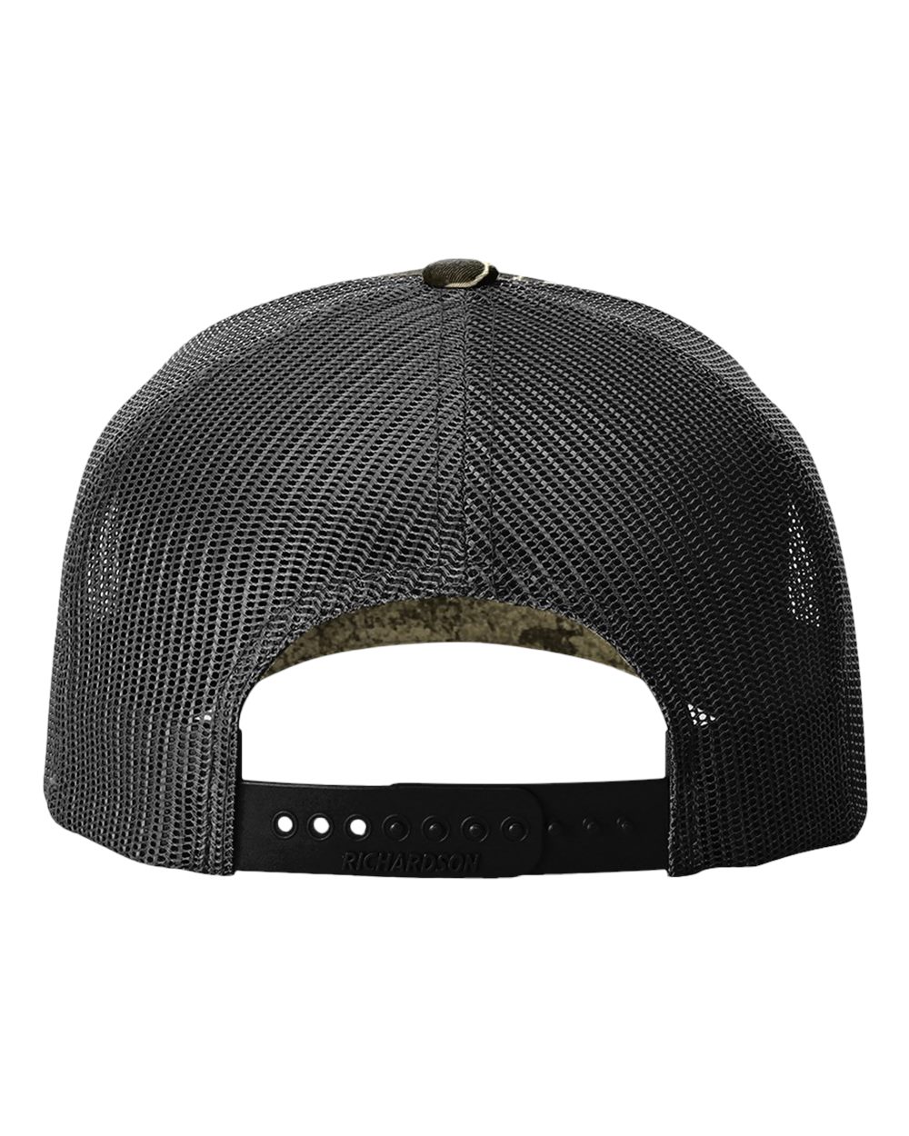 Five-Panel Printed Trucker Cap - Back - B26795230 - Realtree Escape/ Black