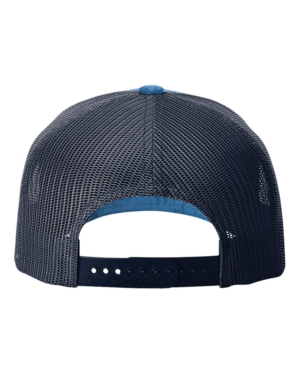 Five-Panel Printed Trucker Cap - Back - B26795240 - Realtree Fishing Light Blue/ Navy