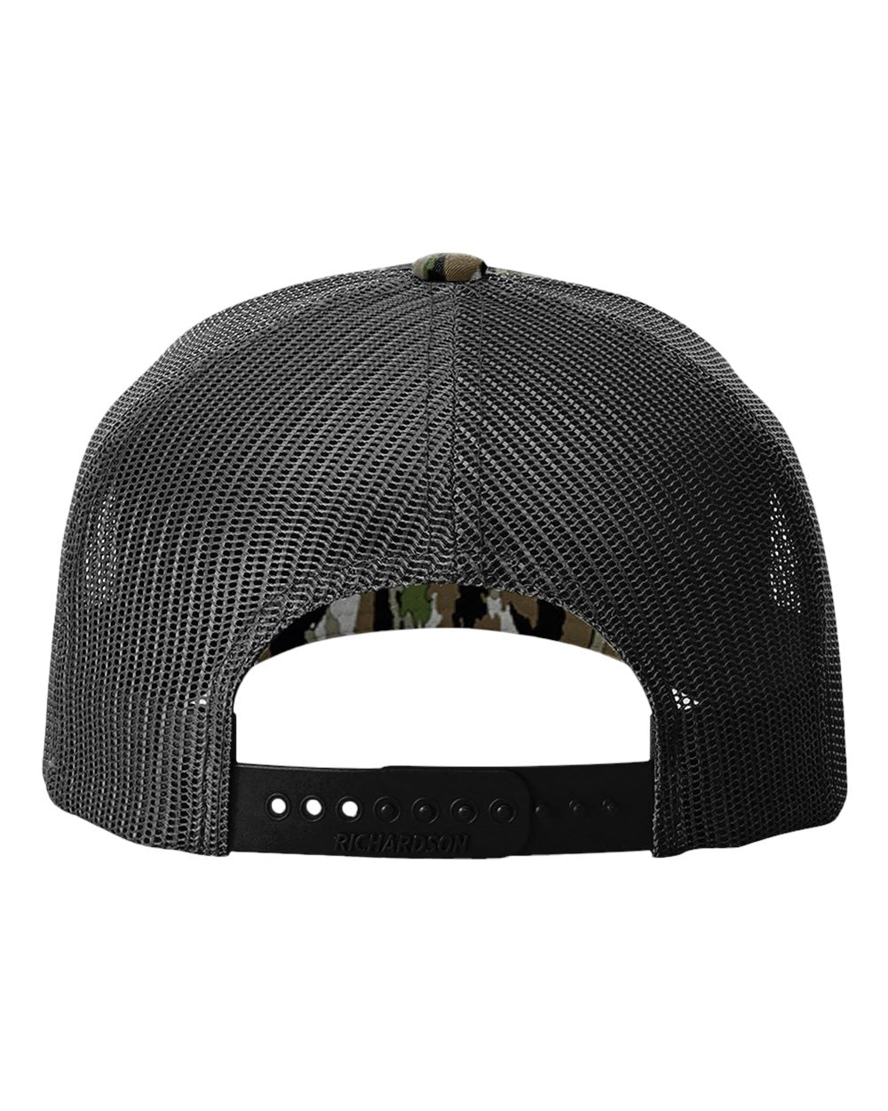 Five-Panel Printed Trucker Cap - Back - B26795280 - Realtree Original/ Black