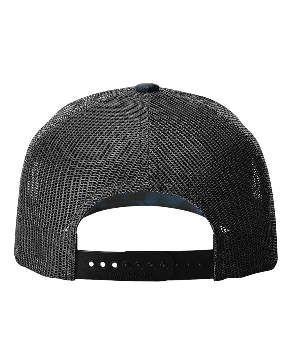 Five-Panel Printed Trucker Cap - Back - B26795380 - Kryptek Neptune/ Black