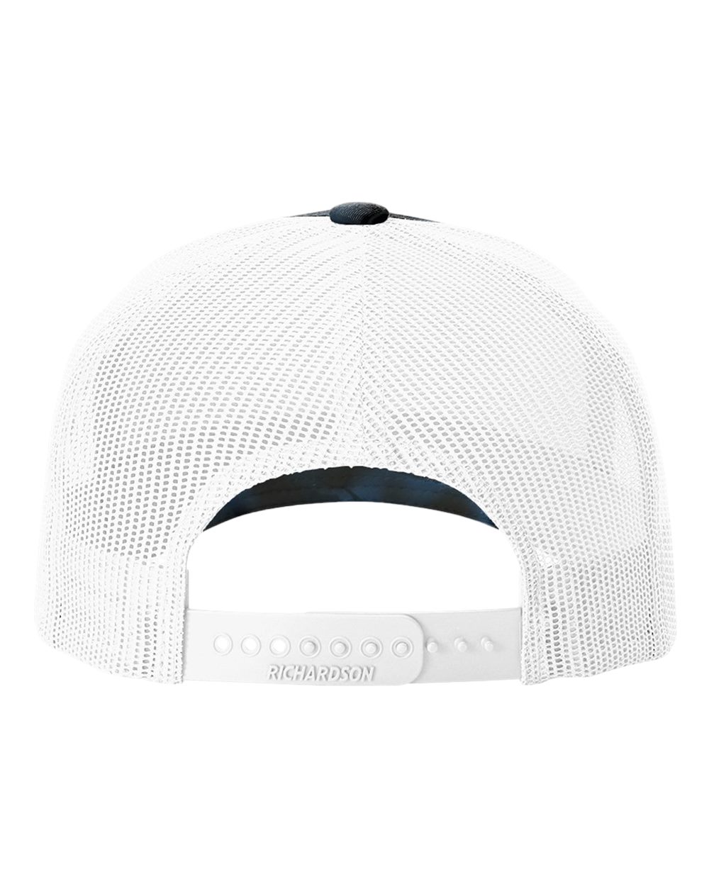 Five-Panel Printed Trucker Cap - Back - B26795390 - Kryptek Neptune/ White