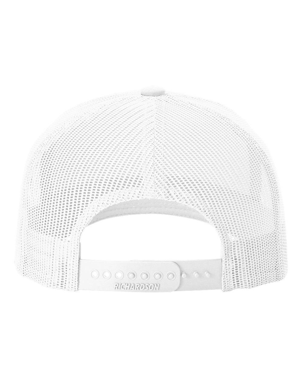 Five-Panel Trucker with Rope Cap - Back - B26895000 - White/ Black